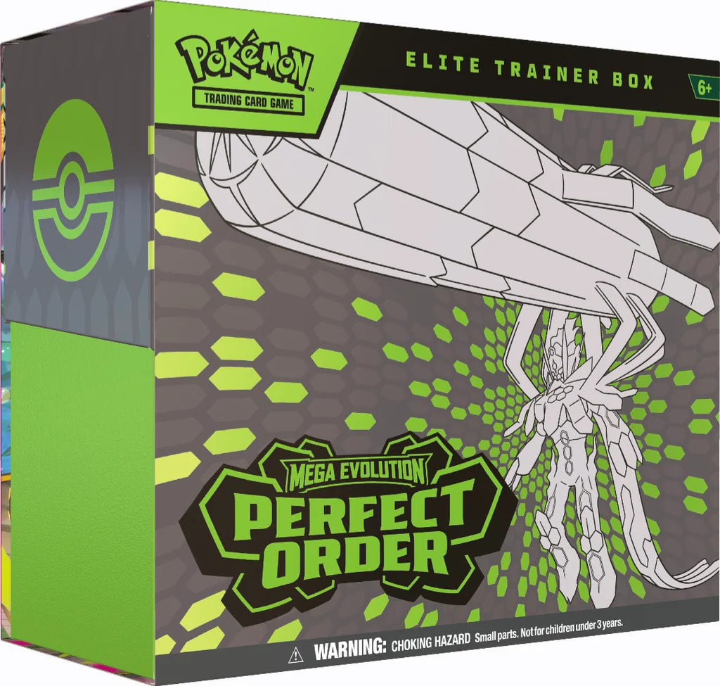 Pokemon TCG: Mega Evolution Perfect Order - Elite Trainer Box (Ingles)
