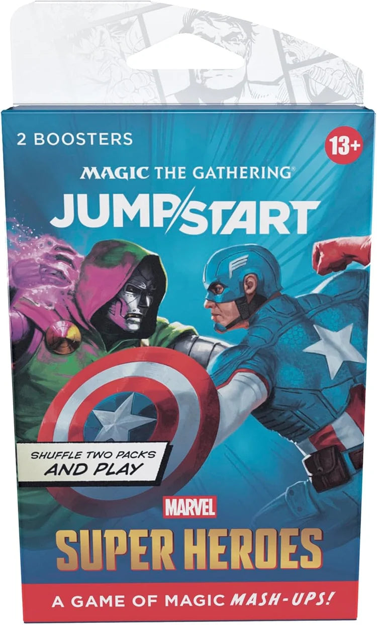 Magic MTG - Universes Beyond - Marvel Super Heroes - Jumpstart 2 Boosters (Inglés)