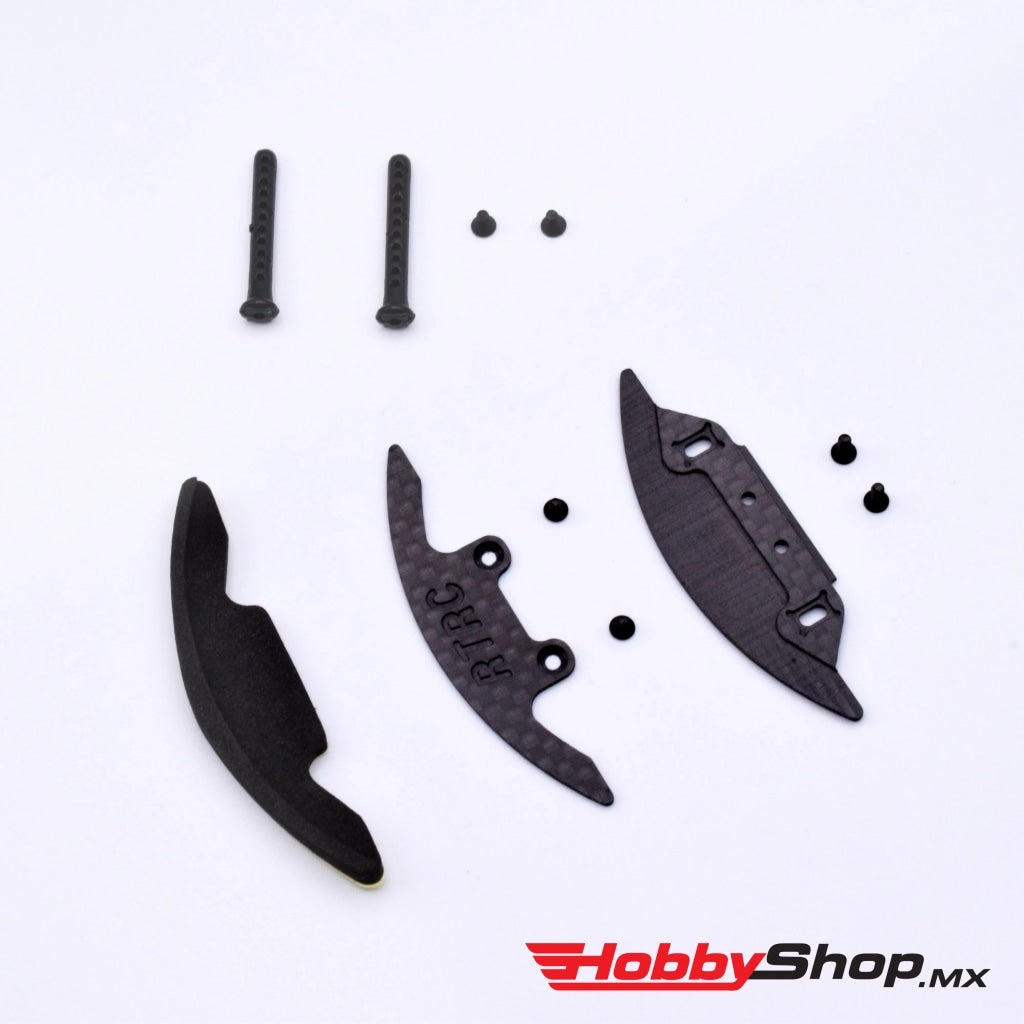 Rtrc - Lexan Bodies Carbon Front Bumper Rt110 En Existencia