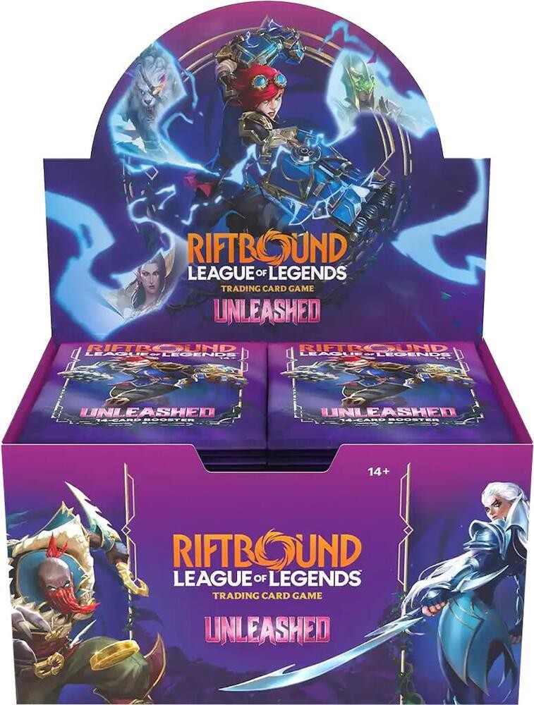 Riftbound TCG: Set 3 - Unleashed - Booster Display (Ingles)