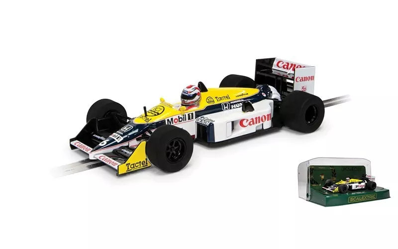 Scalextric - Williams FW11 1987 World Champion - Nelson Piquet - Análogo, Escala 1/32