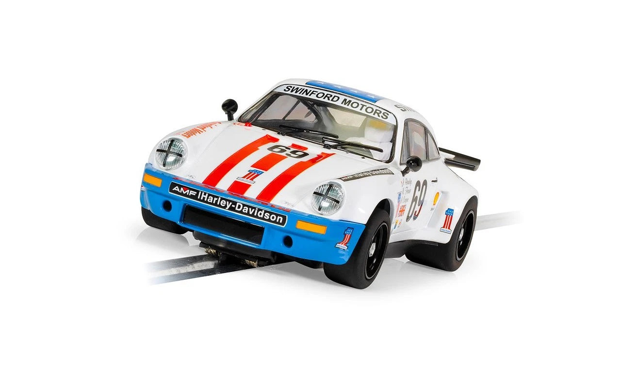 Scalextric - Porsche 911 Carrera RSR 3.0 #69 Le Mans 1975 - Análogo, Escala 1/32