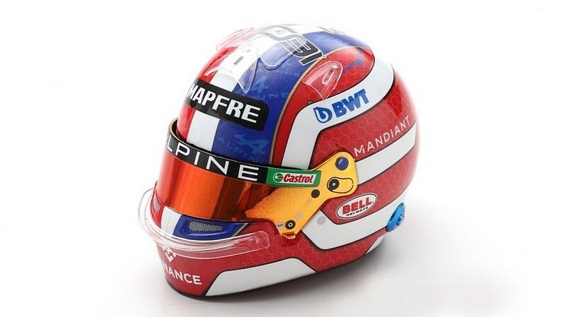 Spark - Casco Esteban Ocon 2022, escala 1:5