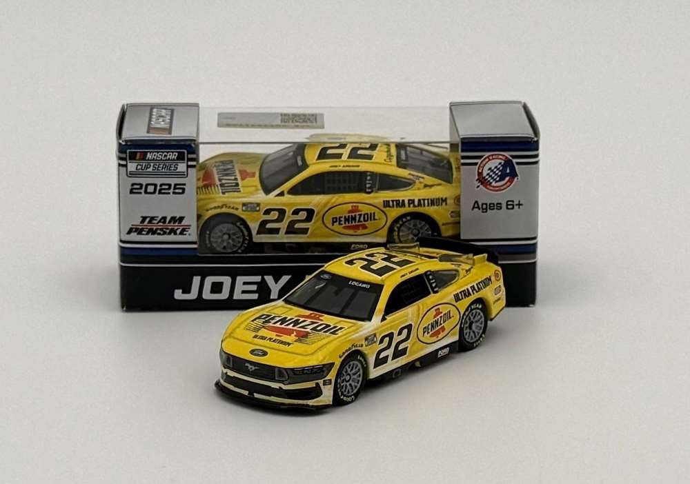Lionel Racing - Joey Logano #22 Pennzoil 2025 Mustang, escala 1:64