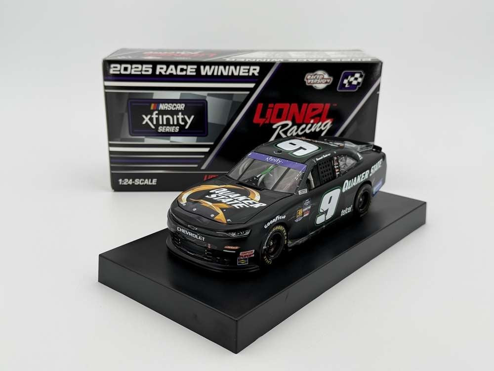 Lionel Racing - Daniel Suárez NO. 9 QUAKER STATE Autódromo Hermanos Rodriguez | JUNE 14, 2025, escala 1:24