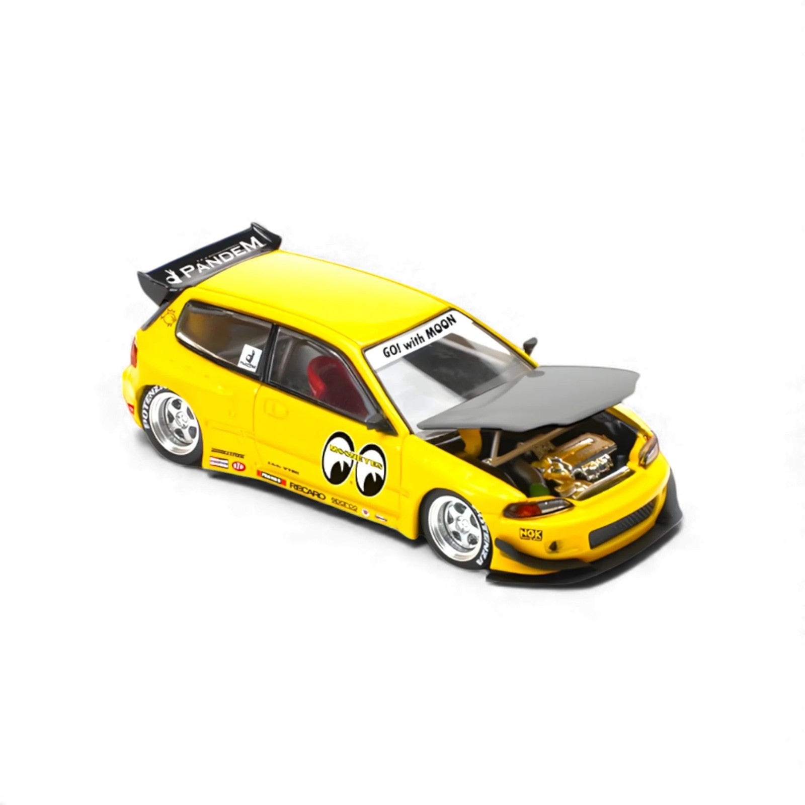 POP RACE-Pandem Civic EG6 v1.5 - MOONEYES 1:64