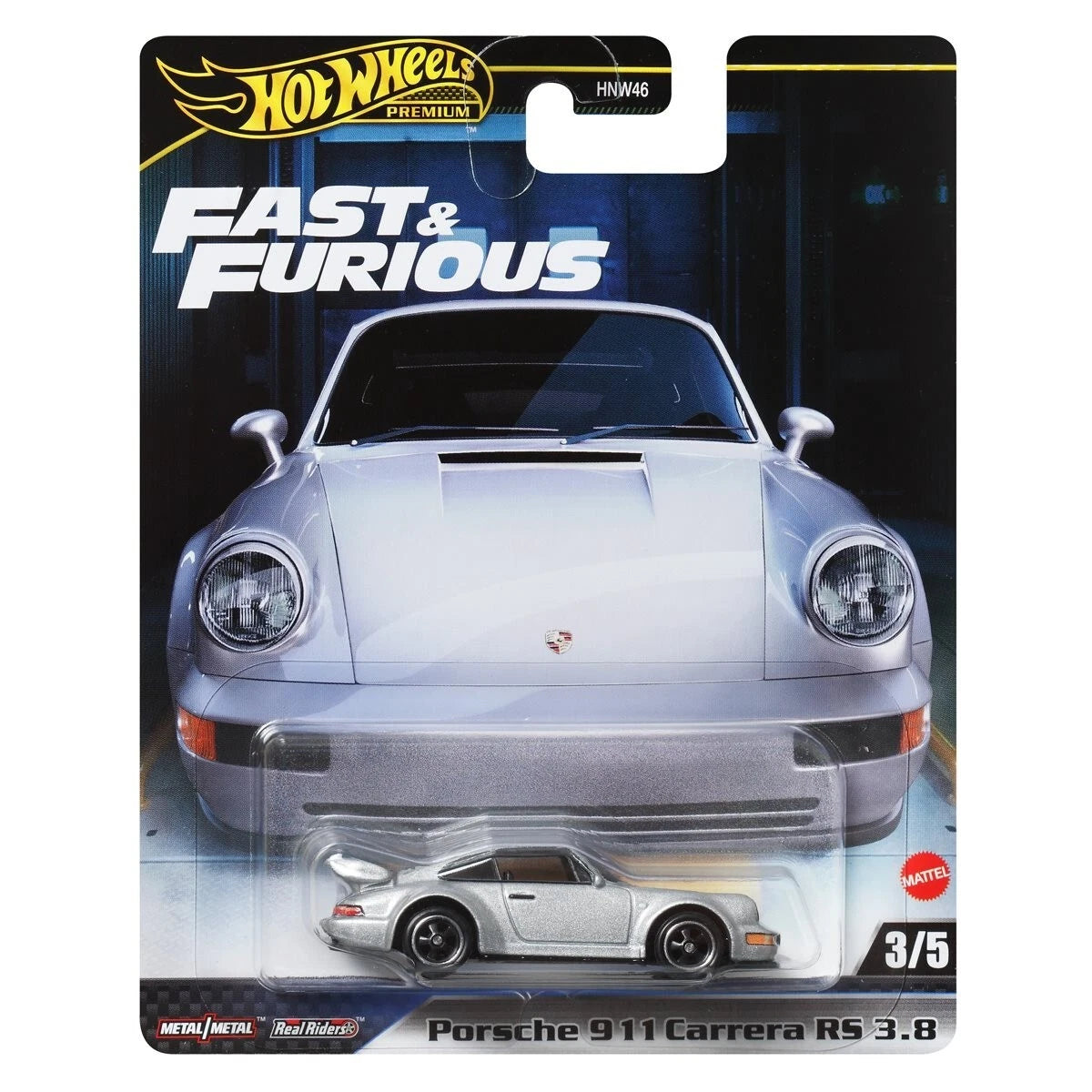Mattel - Hot Wheels Premium Fast & Furious Tokyo Drift Porsche 911 Carrera RS 3.8 3/5
