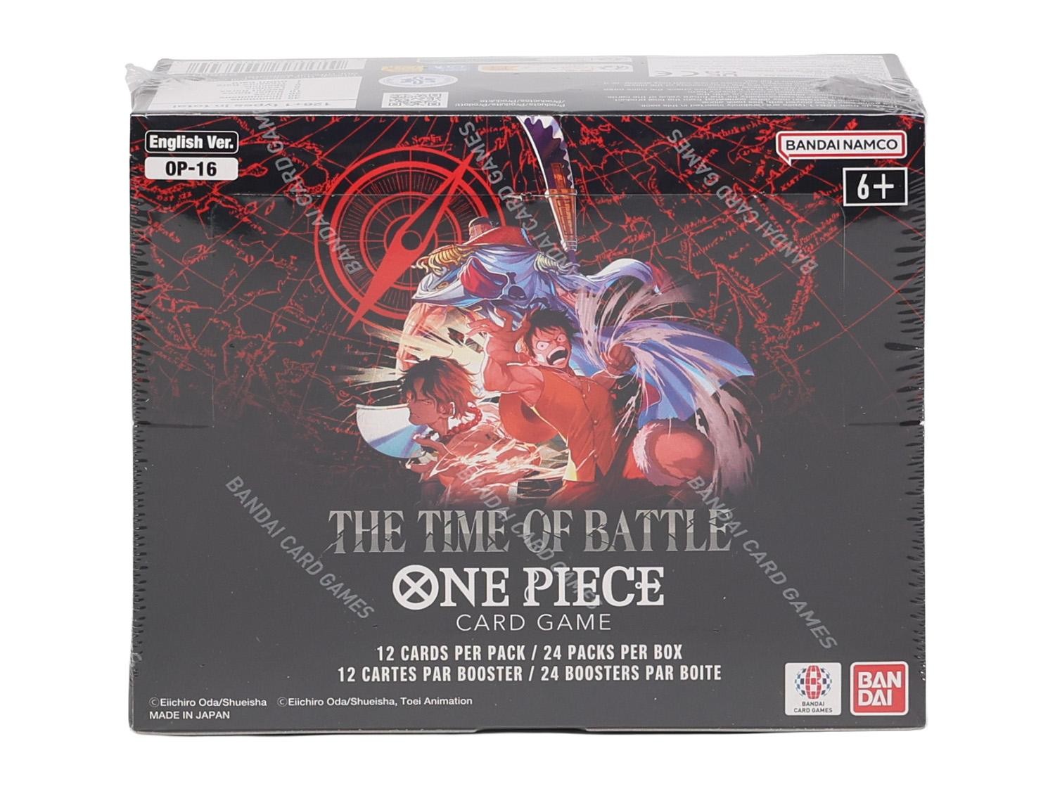 Bandai - One Piece Card Game: OP-16 The Time of Battle (24 sobres por caja)