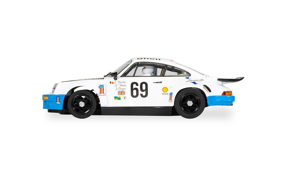 Scalextric - Porsche 911 Carrera RSR 3.0 #69 Le Mans 1975 - Análogo, Escala 1/32