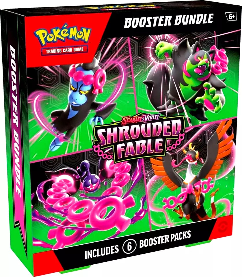 Pokémon TCG: Scarlet & Violet 6.5 - Shrouded Fable Booster Bundle (ingles)