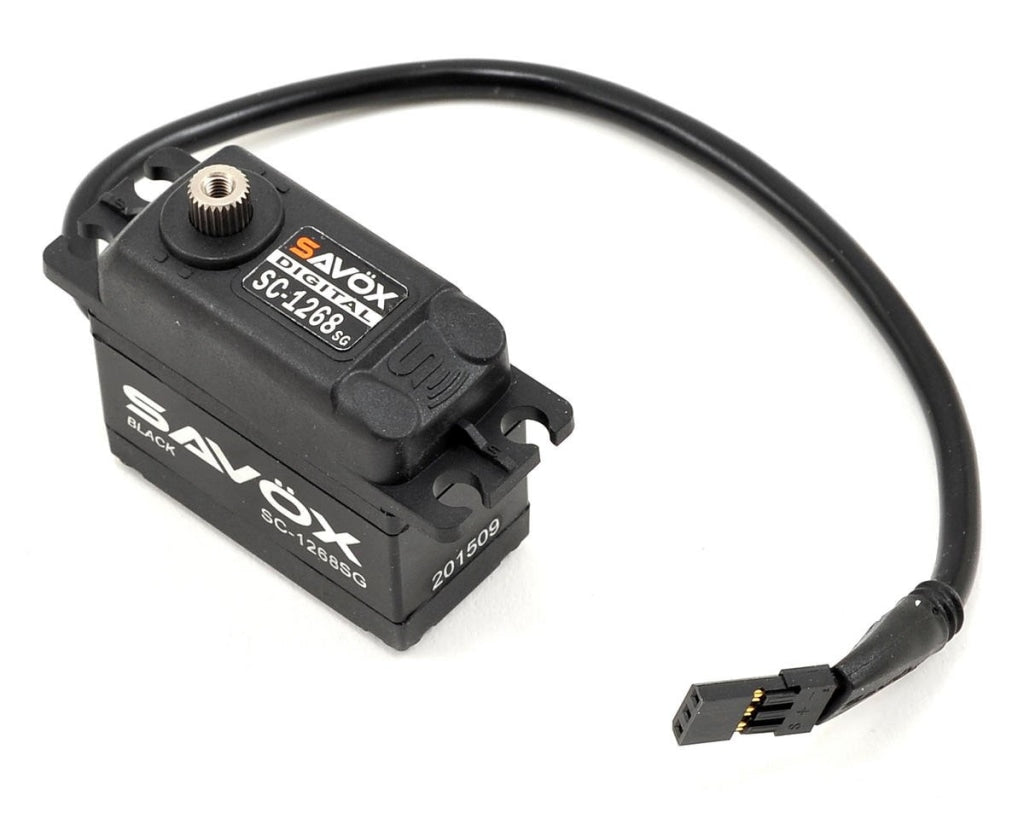 Savox - Black Edition High Torque Digital Servo 0.11Sec / 347Oz @7.4V En Existencia