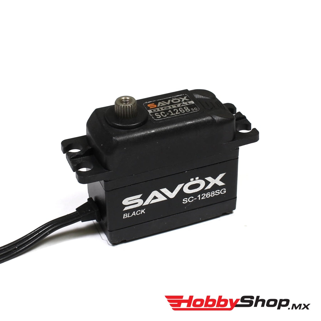 Savox - Black Edition High Torque Digital Servo 0.11Sec / 347Oz @7.4V En Existencia