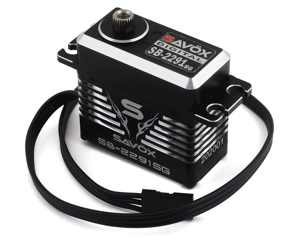 Savox - Monster High Speed Brushless Servo Black Edition 0.05Sec / 250Oz @ 7.4V En Existencia