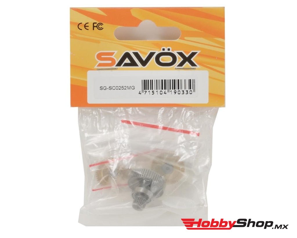 Savox - Servo Gear Set W/ Bearings For Sc0252 En Existencia