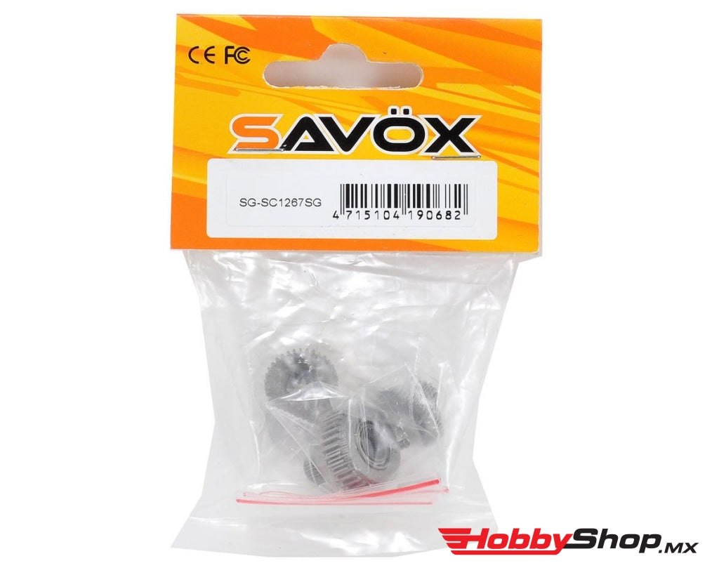 Savox - Servo Gear Set W/ Bearings For Sc1267 En Existencia