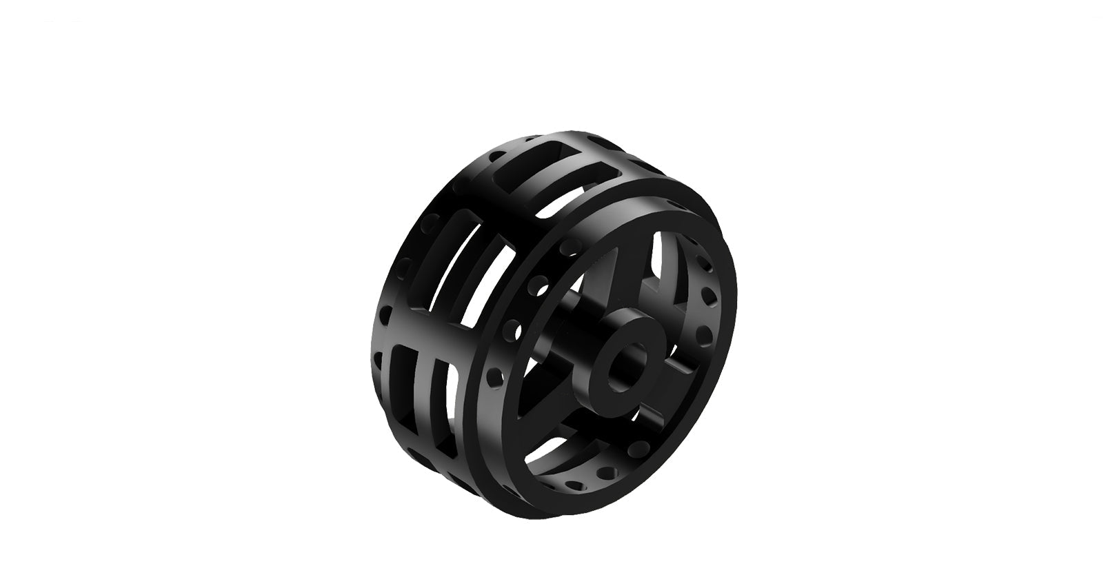 ScaleAuto - Llanta Plástico 3DP 16,2x8,5mm.