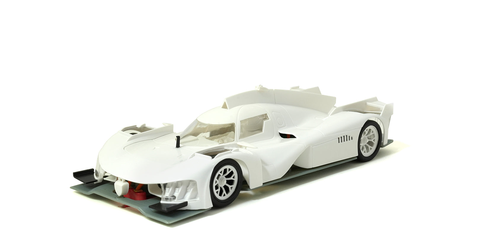 ScaleAuto - Porsche LMH Hypercar White Racing Kit Anglewinder RT4 - Análogo, escala 1/32