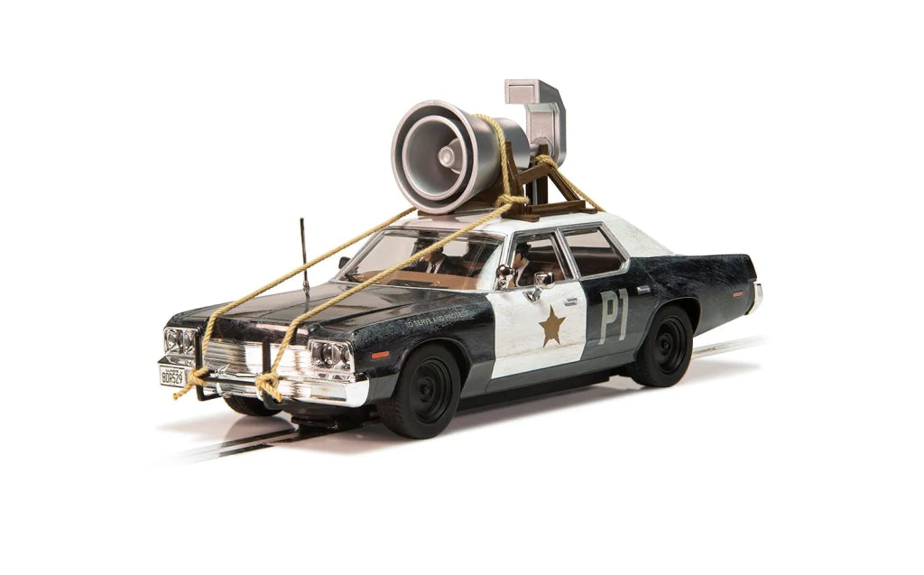 Scalextric C4322 Blues Brothers Dodge Monaco "Bluesmobile" 1:32 Slot Car - DPR & Magnets