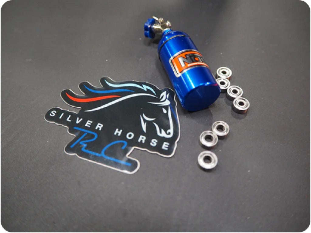 Silver Horse Rc - Ceramic Bearing Kit Mr03 En Existencia