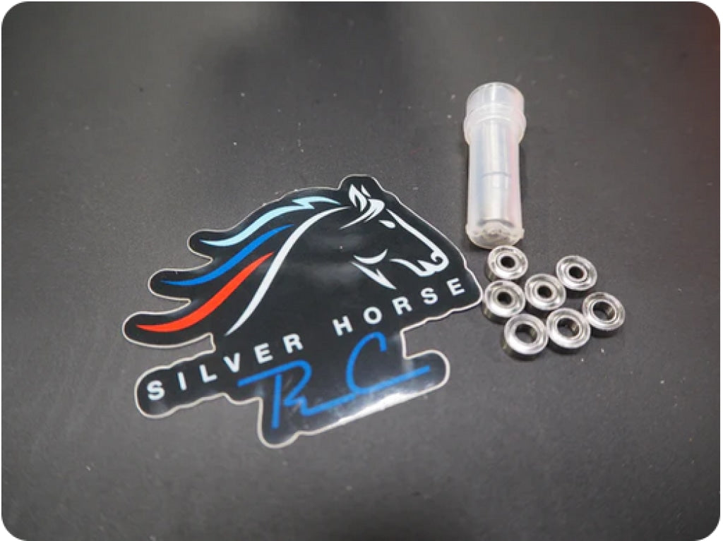 Silver Horse Rc - Chrome Steel Speed Bearings Mini-Z Mr03 Kit En Existencia
