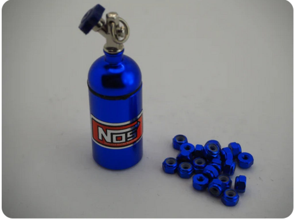 Silver Horse Rc - Nitro Nuts Blue En Existencia