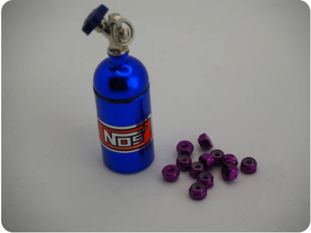 Silver Horse Rc - Nitro Nuts Purple En Existencia