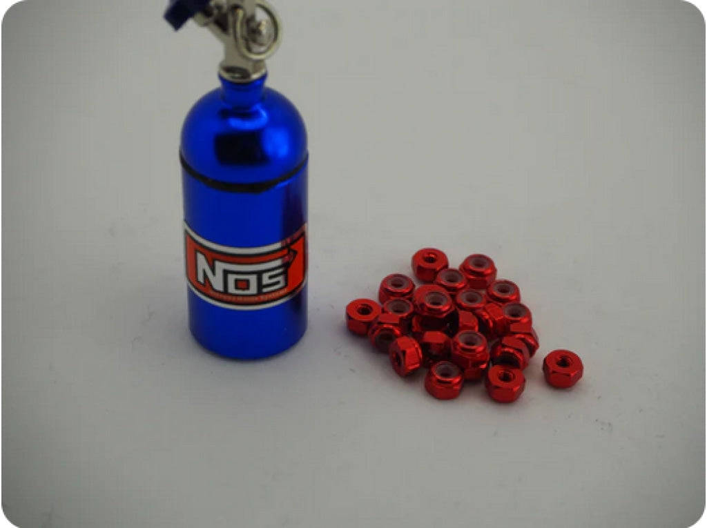Silver Horse Rc - Nitro Nuts Red En Existencia