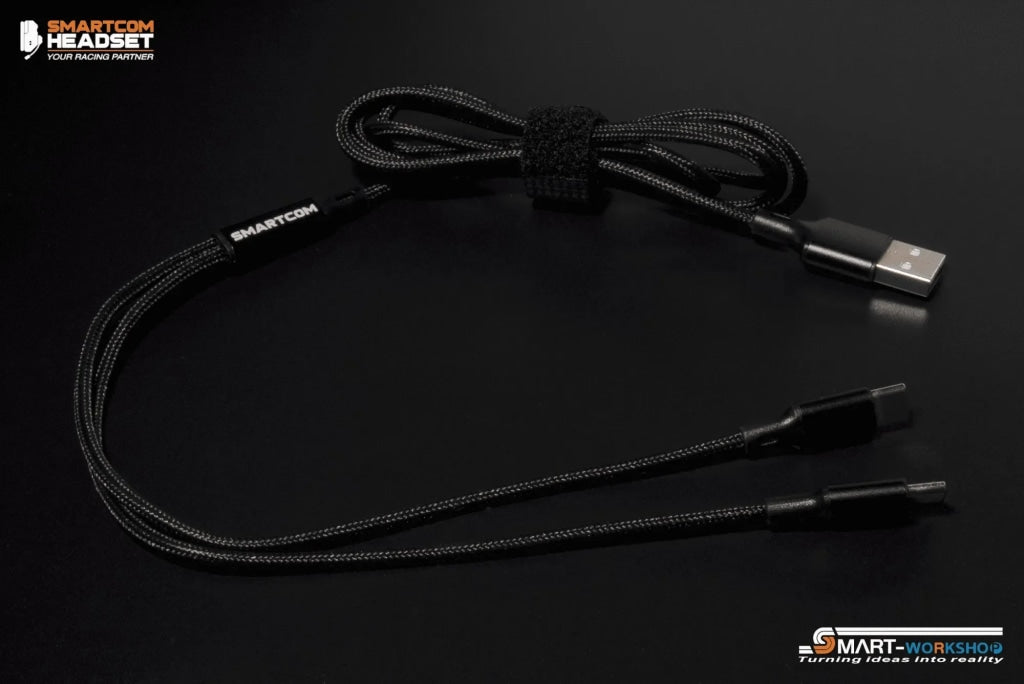 Smart Workshop - Dual Output Charging Cable (Usb To Type-C) En Existencia