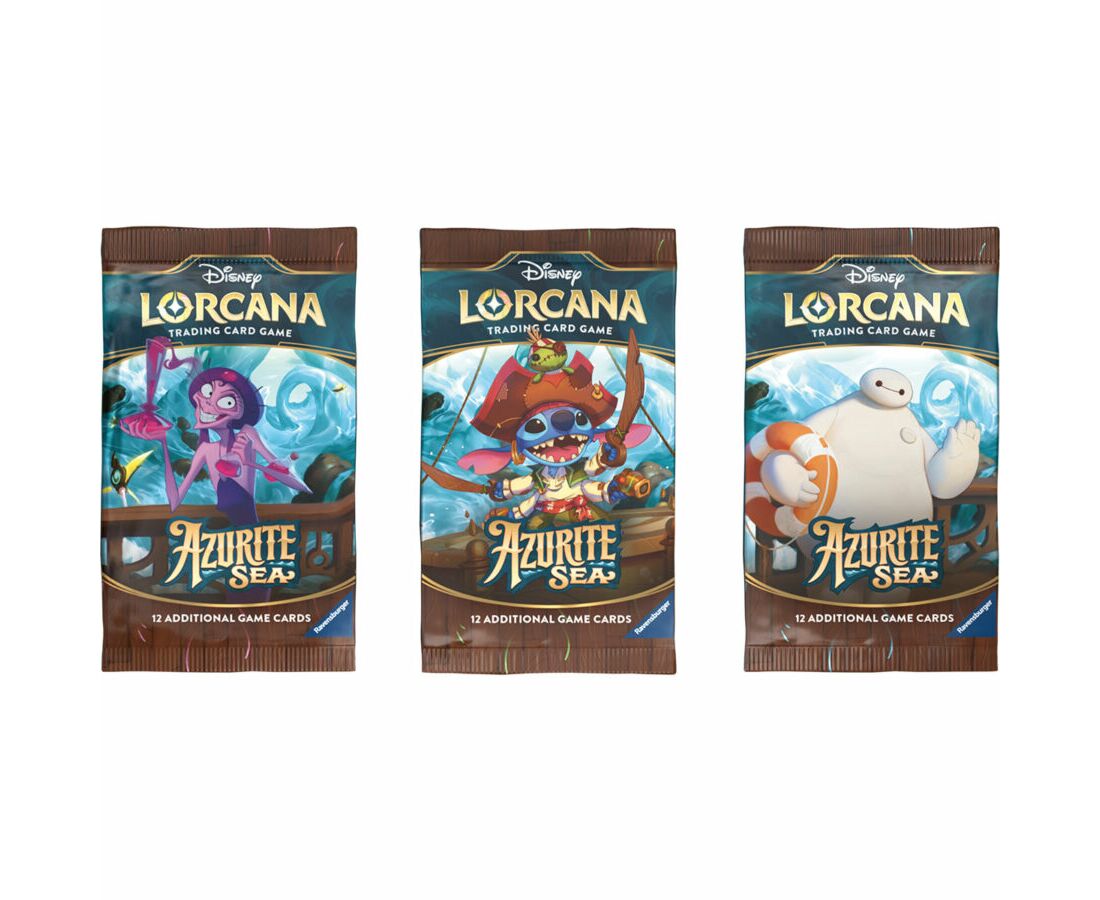 Ravensburger - Disney Lorcana: Azurite Sea: Sobre (Ingles)