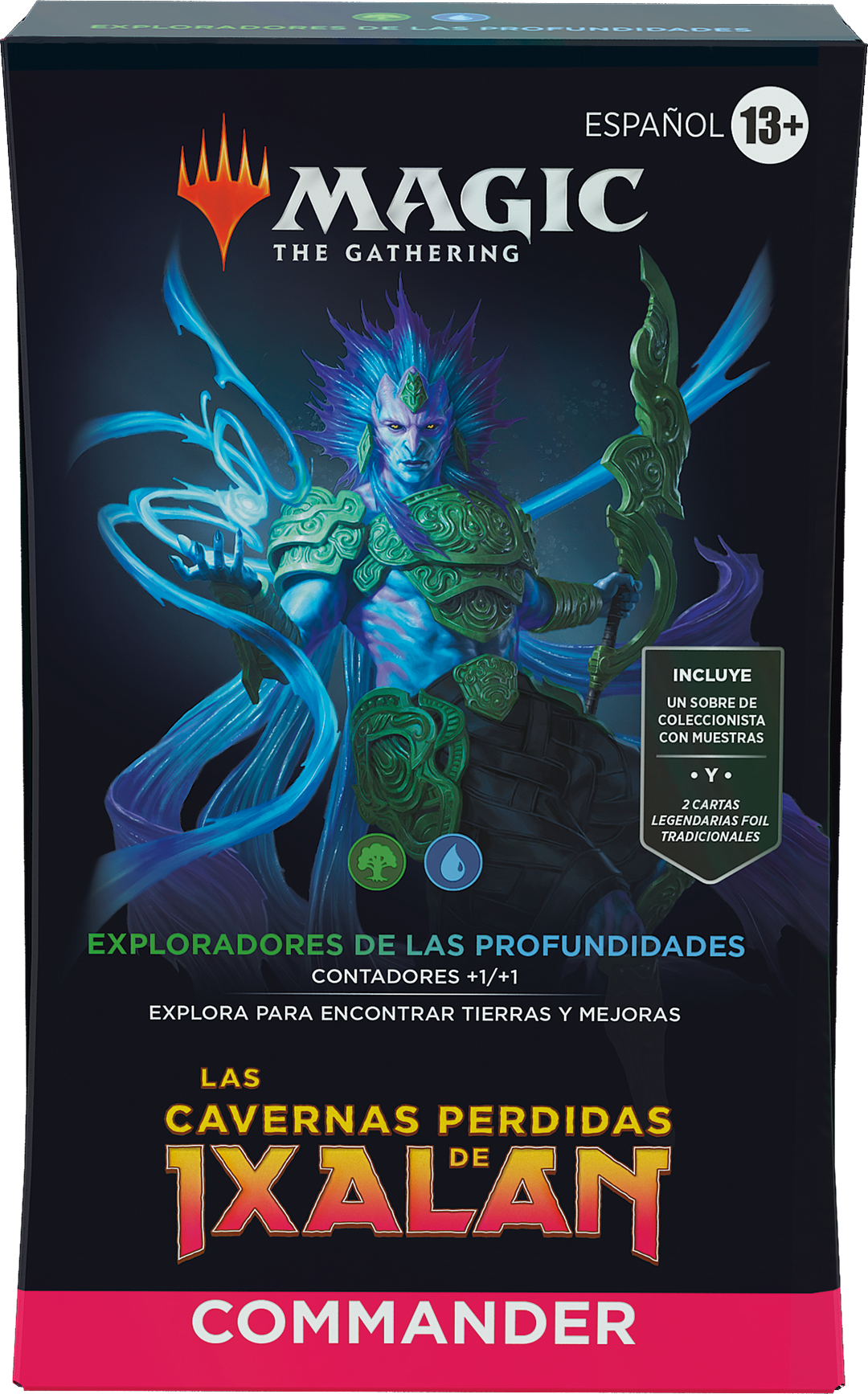 Magic MTG - Commander - Las Cavernas Perdidas de Ixalan - Exploradores de las Profundidades (Español)