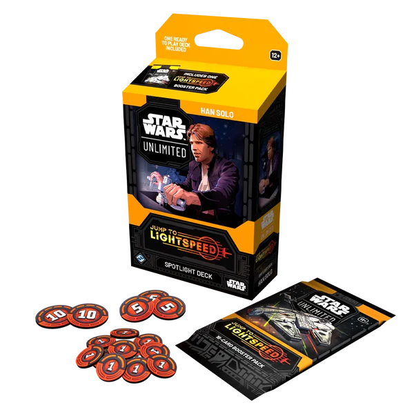 Star Wars Unlimited - SWU: – Jump to Lightspeed: Spotlight Deck - Han Solo (Ingles)