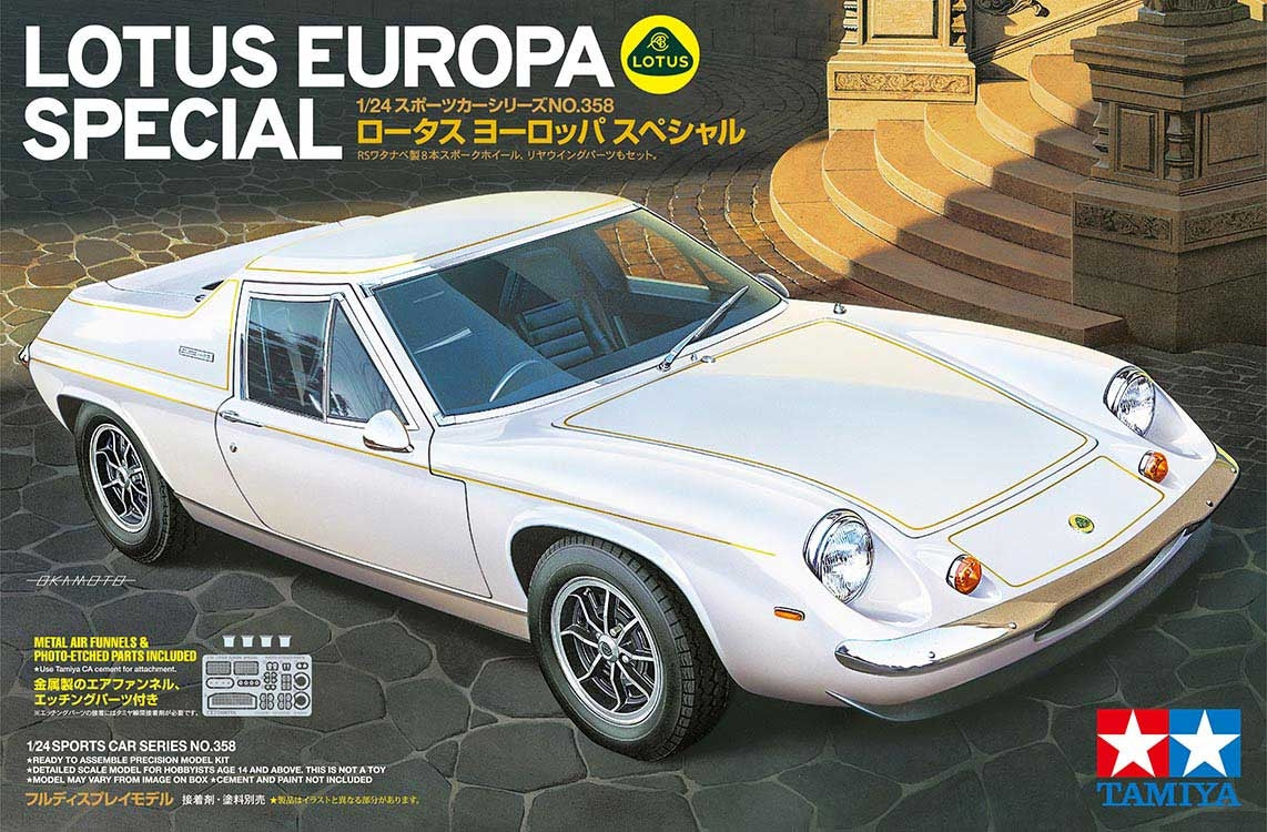 Tamiya - 1/24 Lotus Europa Special Plastic Model Kit