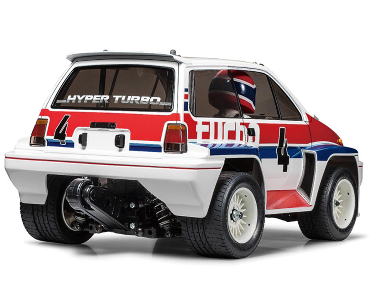 Tamiya - WR02C Comical Honda City Turbo 1/10 2WD Electric Rally Car Kit