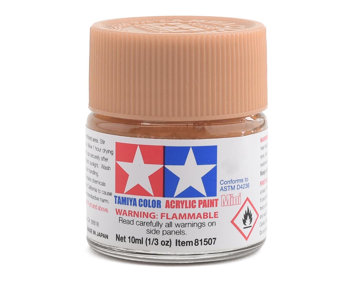 Tamiya - Acrylic Mini XF-15 Flat Flesh Paint, 10ml Bottle
