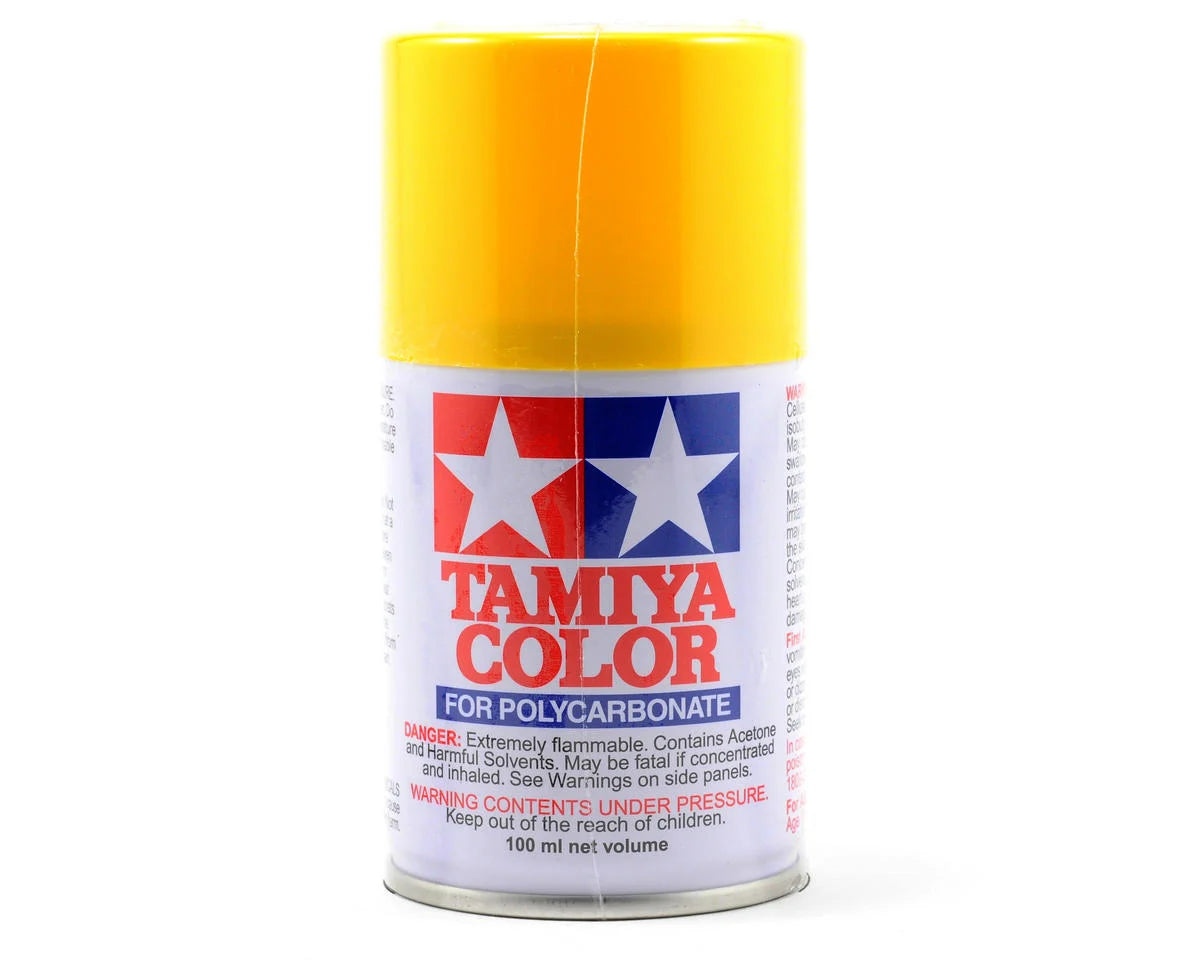 Tamiya - PS-6 Yellow Spray Paint, 100ml Spray Can