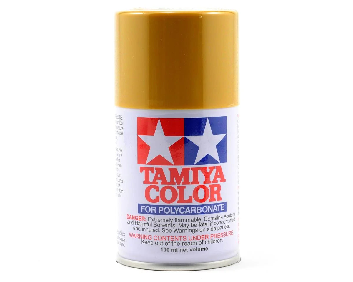 Tamiya - PS-56 Mustard Yellow Lexan Spray Paint (100ml)