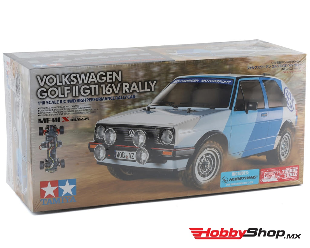 Tamiya - 1/10 R/C Volkswagen Golf Mk2 Gti 16V Rally (Mf-01X) En Existencia