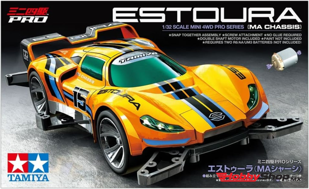 Tamiya - 1/32 Jr Mini 4Wd Estoura With Ma Chassis En Existencia