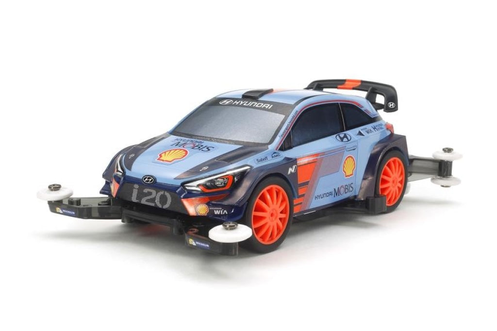 Tamiya - 1/32 Jr Racing Mini 4Wd Hyundai I20 Coupe Kit En Existencia
