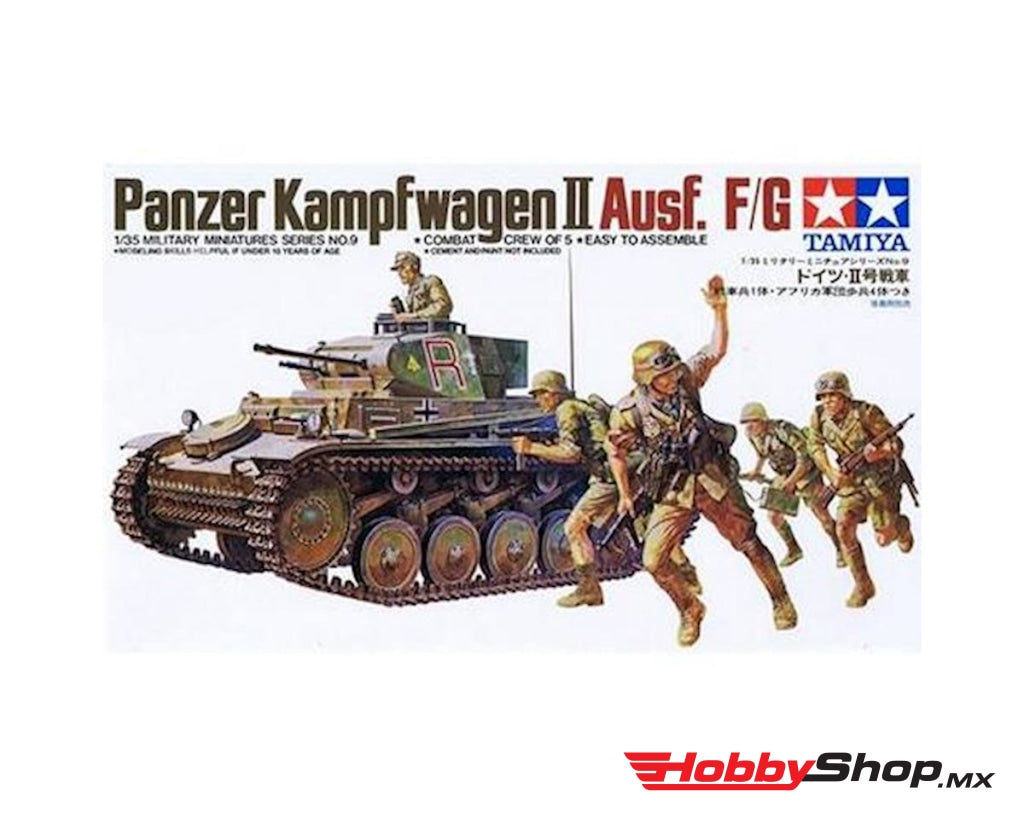 Tamiya - 1/35 German Pzkpfw Ii Plastic Model Kit En Existencia