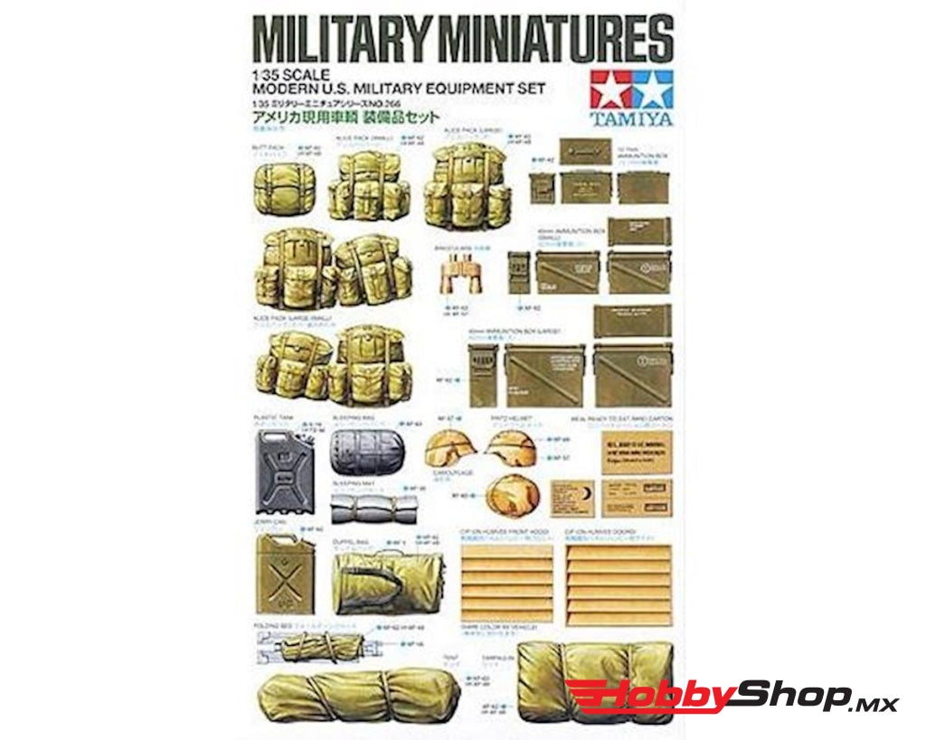 Tamiya - 1/35 Modern Us Military Equipment Plastic Model Kit En Existencia