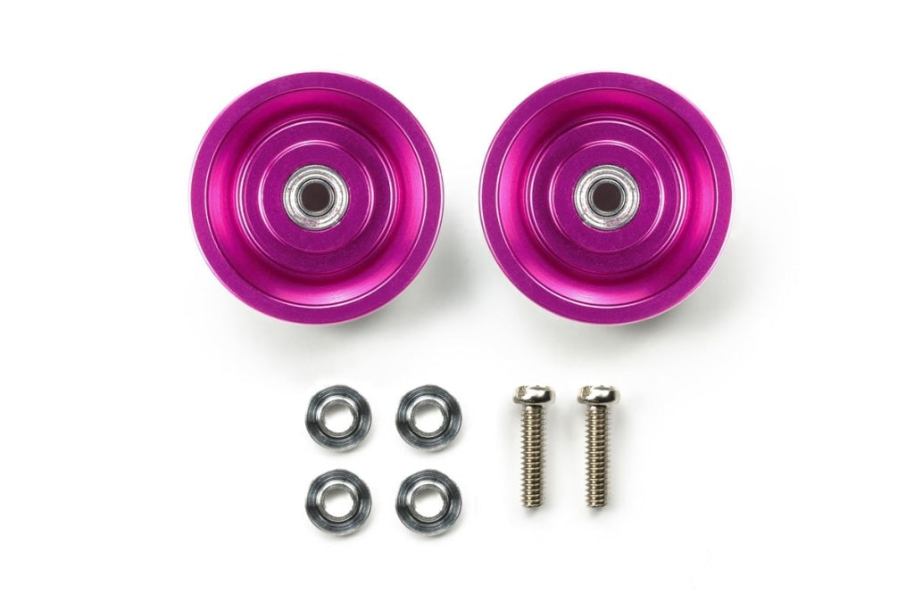 Tamiya - Jr Mini Hg Aluminum Ball Race Rollers (2) En Existencia