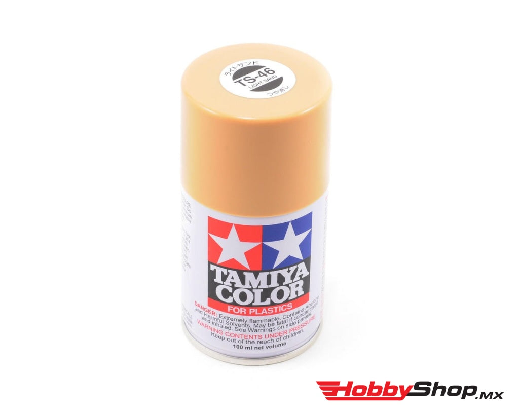 Tamiya - Lacquer Spray Paint Ts-46 Light Sand 100Ml Can En Existencia