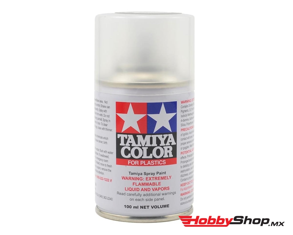 Tamiya - Lacquer Spray Paint Ts-80 Flat Clear 100Ml Can En Existencia