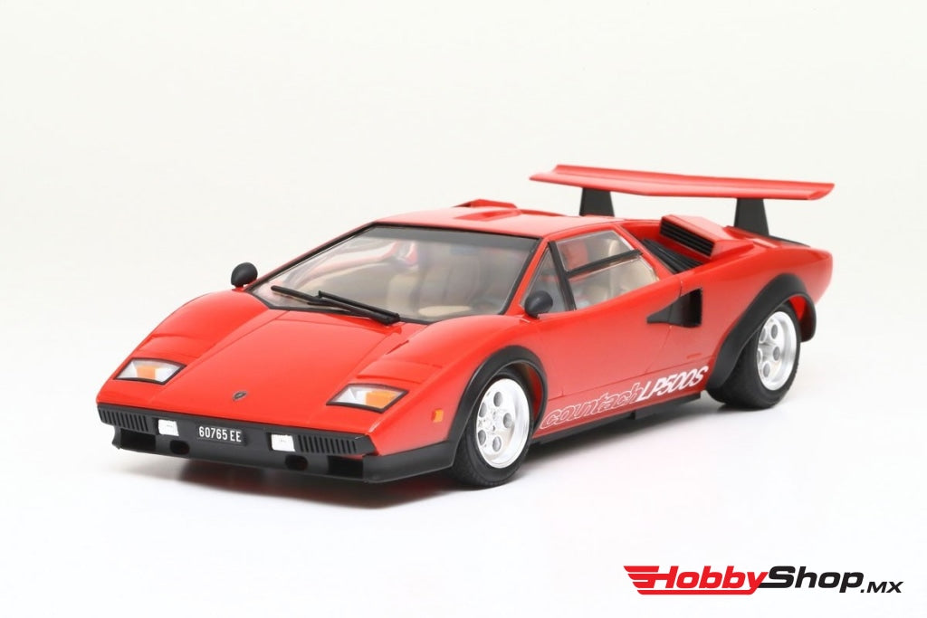 Tamiya - Lamborghini Countach Lp500S 1/24 Plastic Model Kit W/ Red Body En Existencia