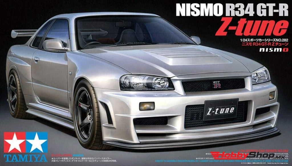 Tamiya - Nismo R34 Gt-R Z-Tune 1/24 Plastic Model Kit En Existencia