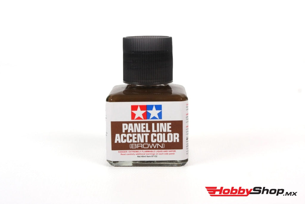 Tamiya - Panel Line Accent Color Brown Paint 40Ml Bottle En Existencia