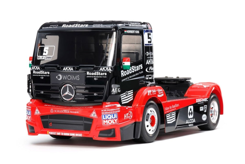 Tamiya - Rc Tankpool24 Mercedes Actros Tt-01E En Existencia