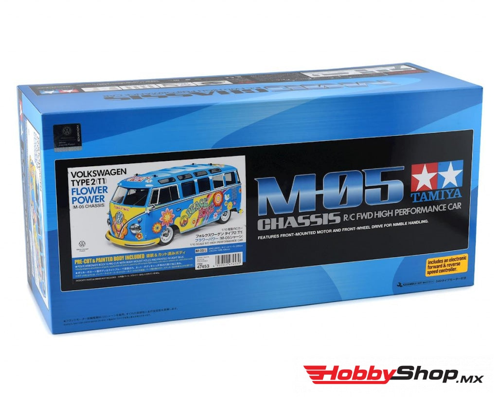 Tamiya - Rc Volkswagen Type 2 (T1) M05 Kit Flower Power En Existencia