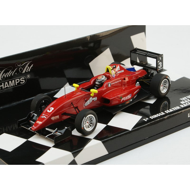 Minichamps - Max Verstappen Tatuus FA010B #3 1st Single Seater Race Florida 2014, escala 1:43